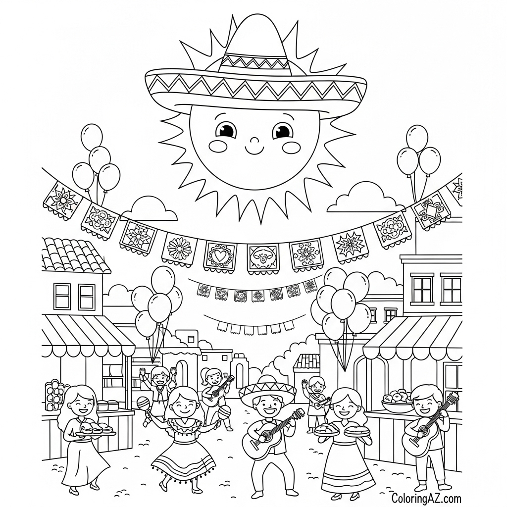 Traditional Mexican dancer