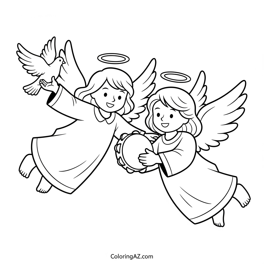 angel singing