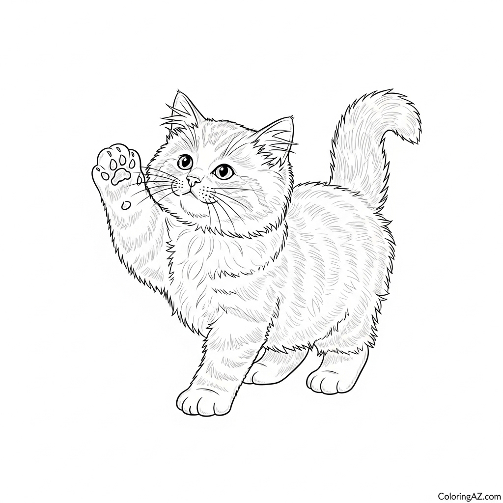 Elephant coloring page