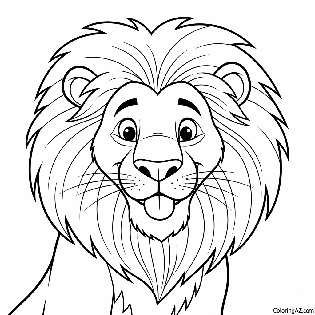 Zebra coloring sheet