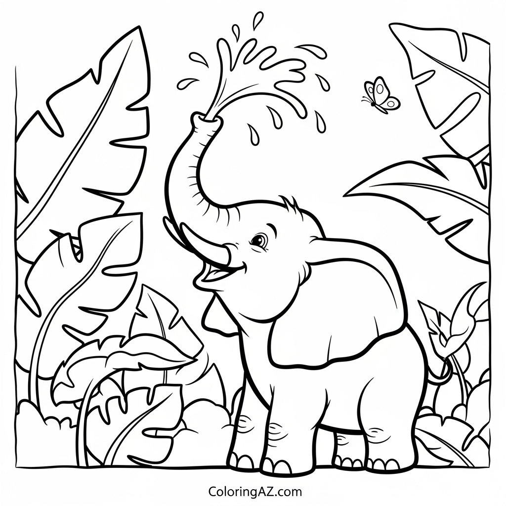 Free Animal Kingdom Coloring Pages for Kids