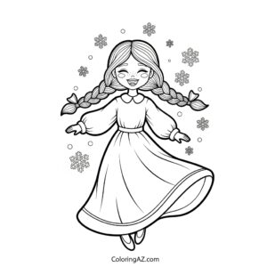 anna coloring 6