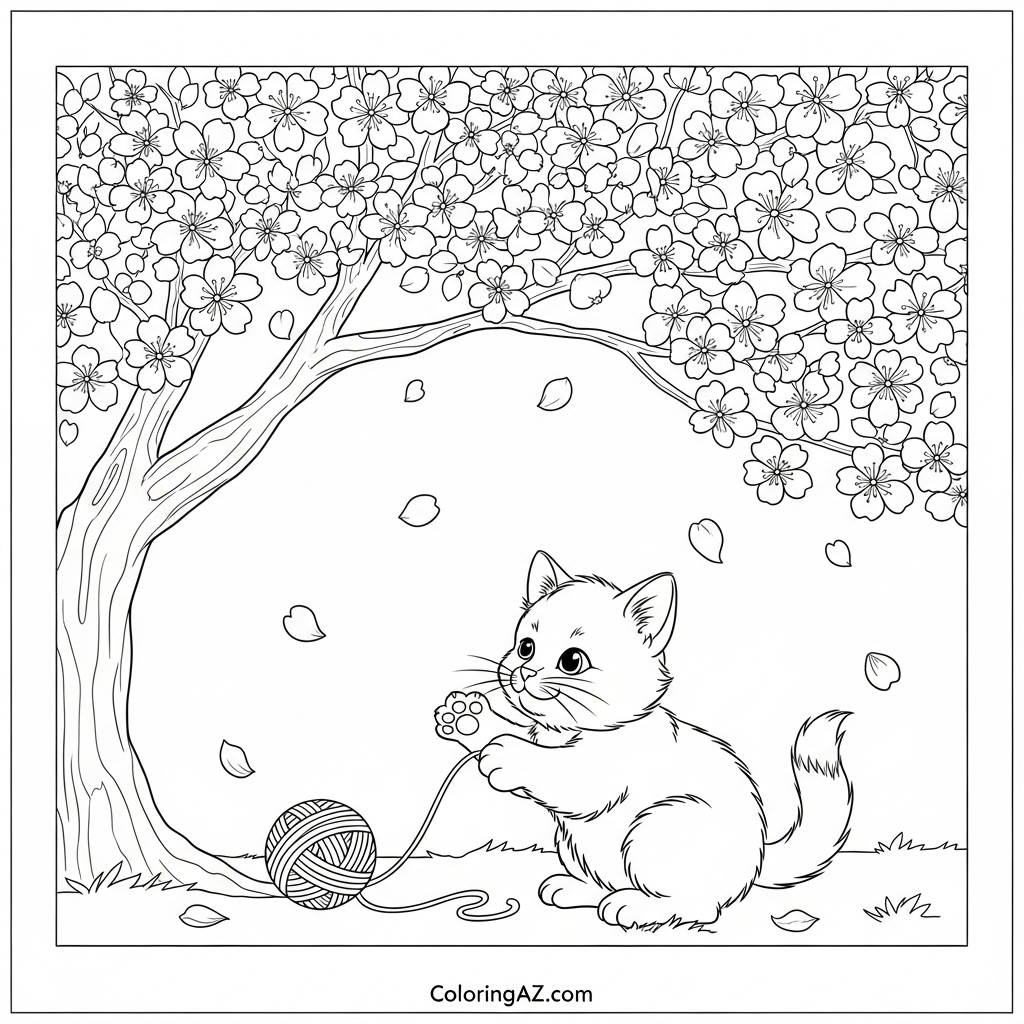 april coloring pages 1