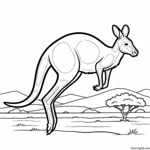 australia coloring pages
