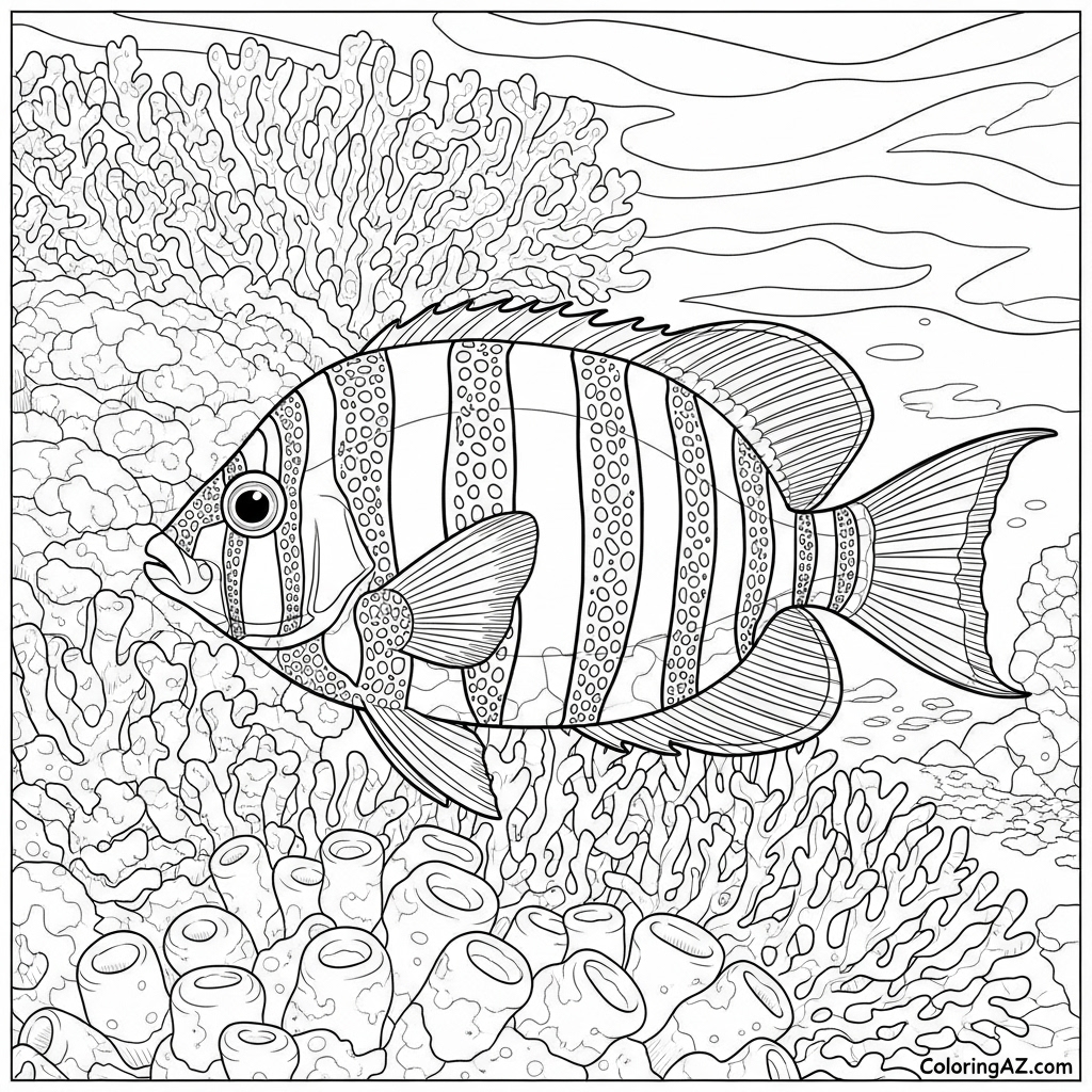 Great Barrier Reef Scene