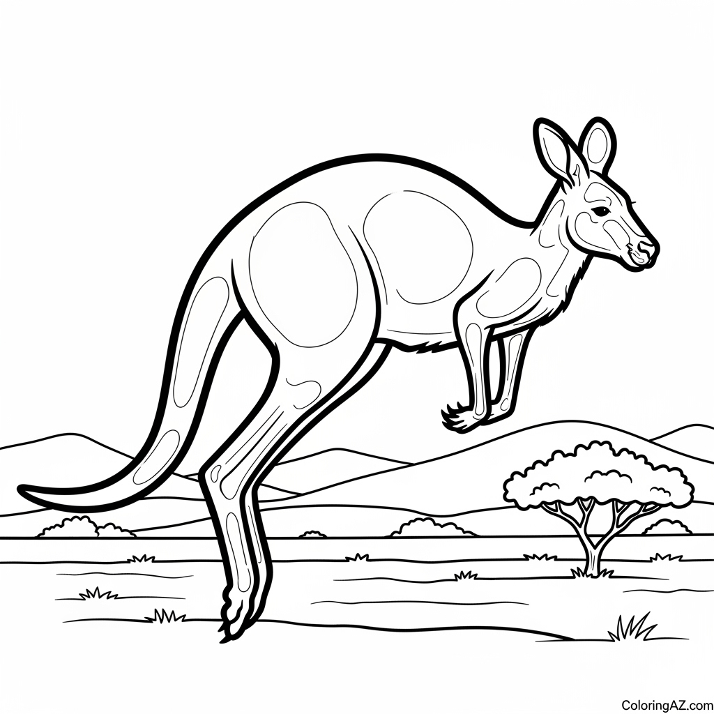 australia coloring pages