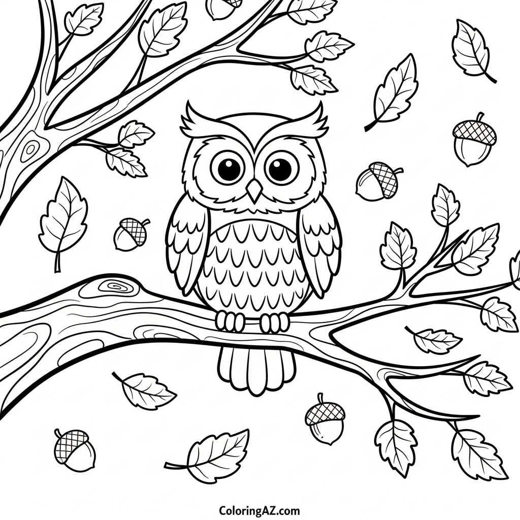 Scarecrow coloring sheet