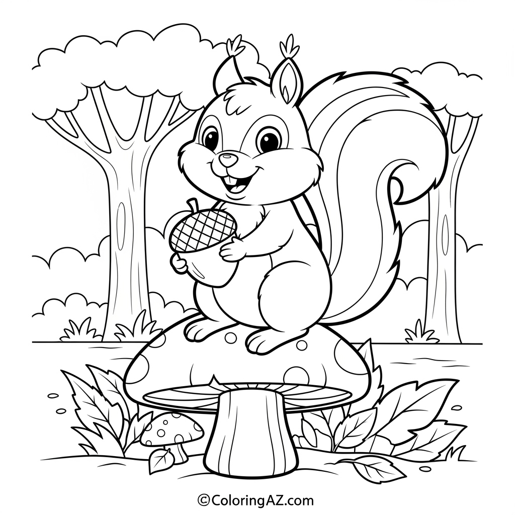 Turkey coloring page