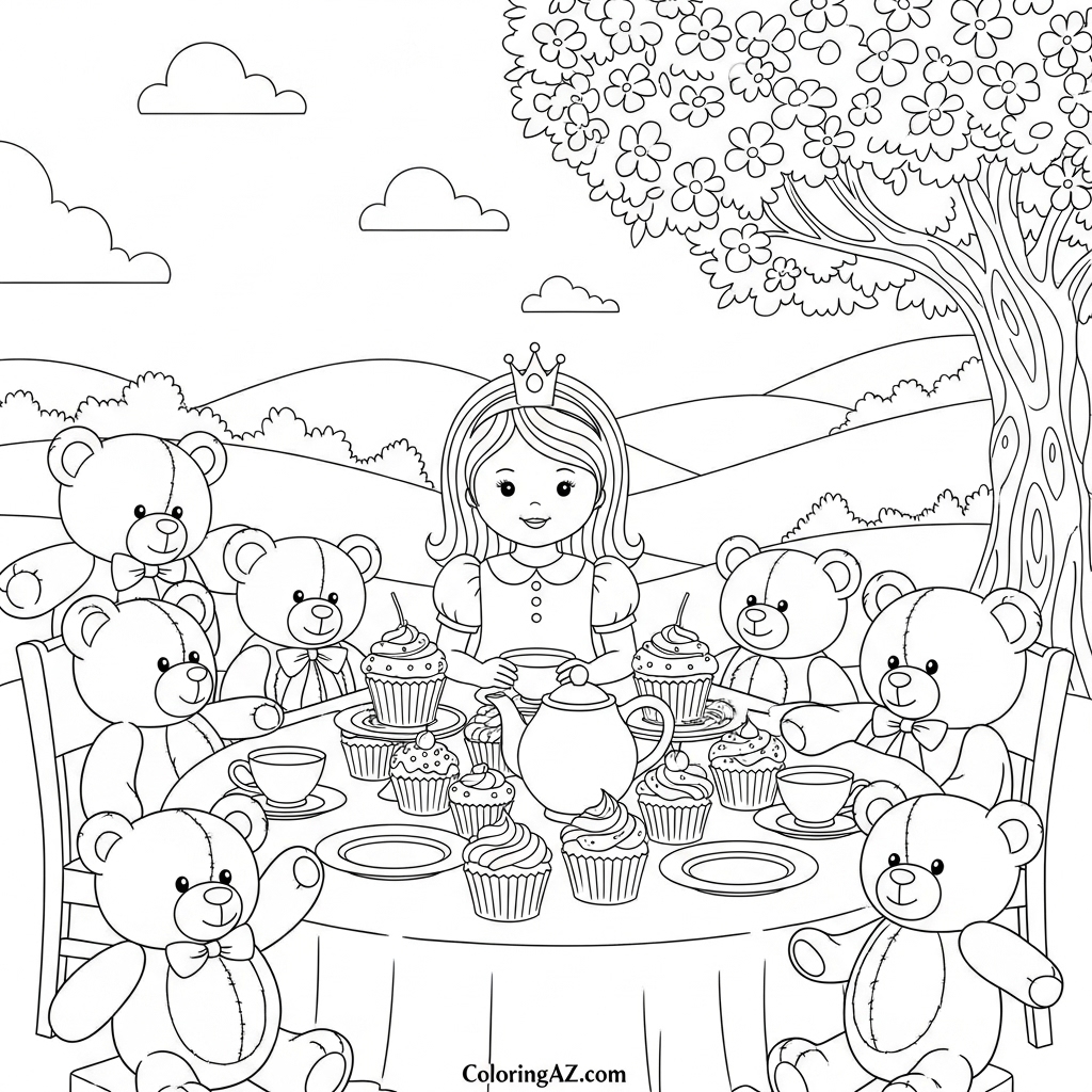 Barbie princess and magical creatures