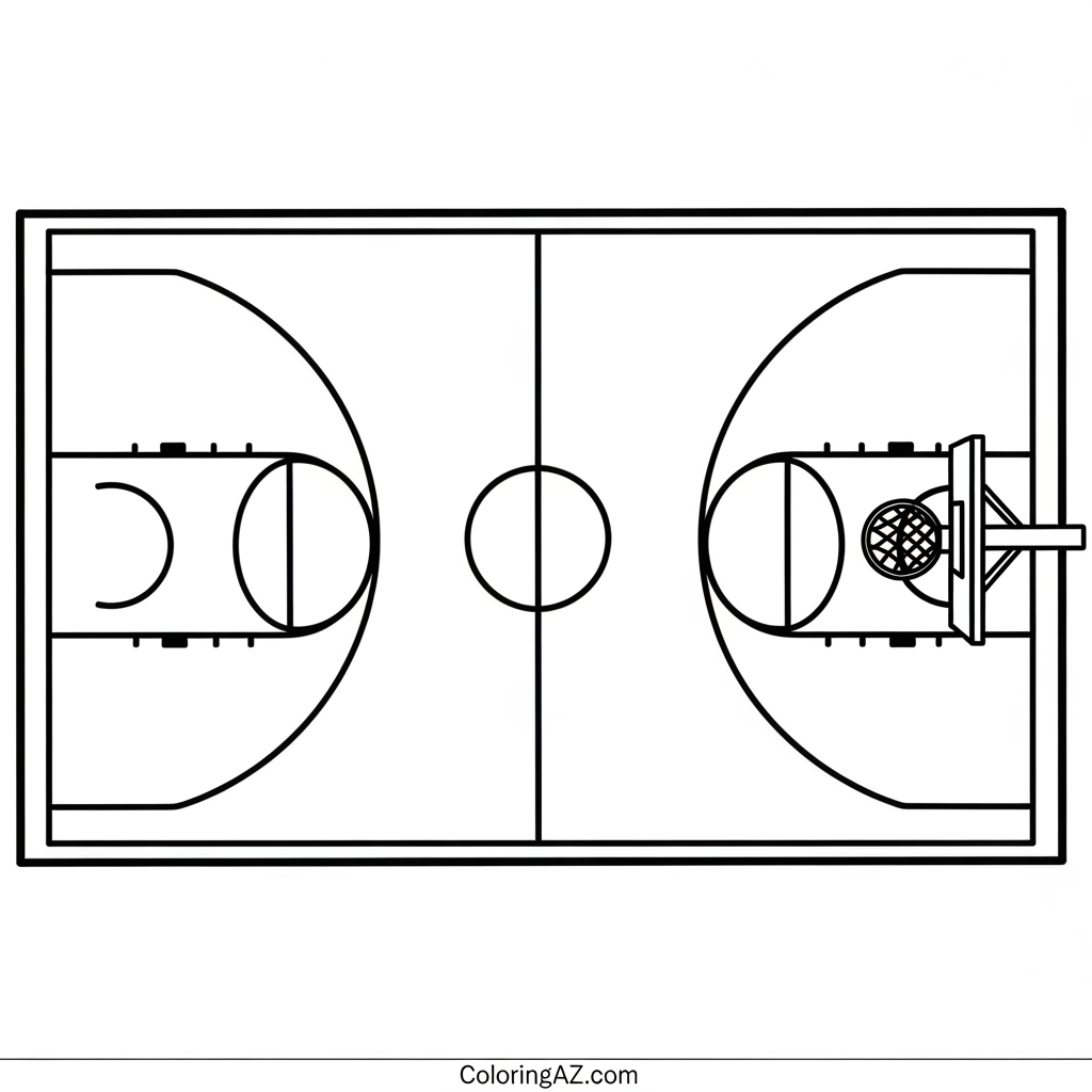 Kids playing basketball