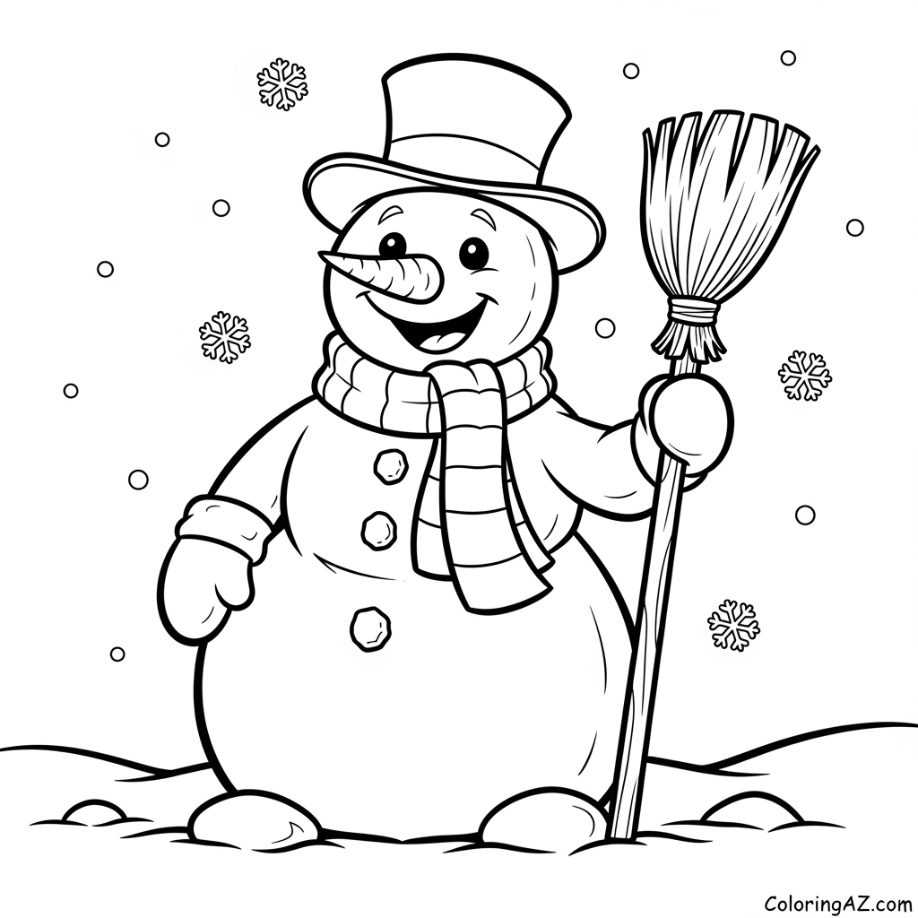Santa Claus with gifts