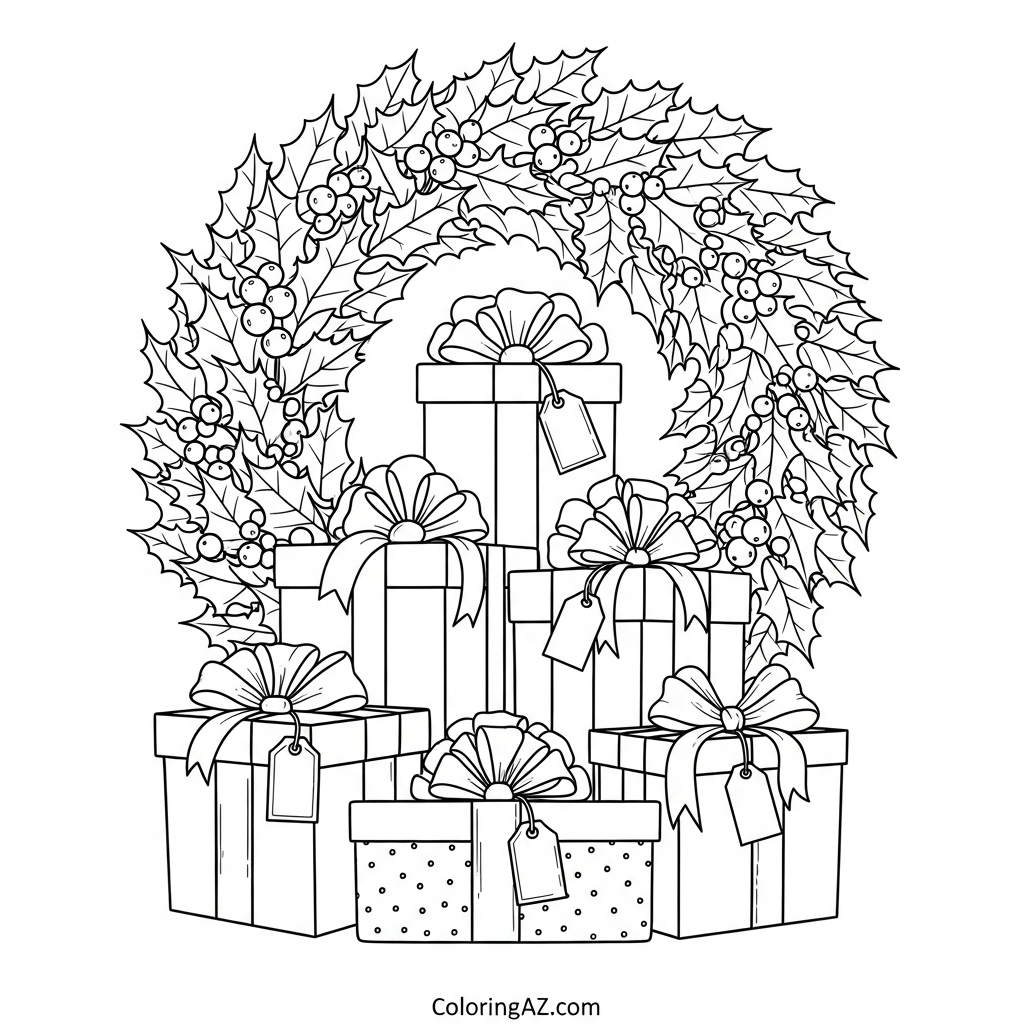 Christmas ornaments on a tree