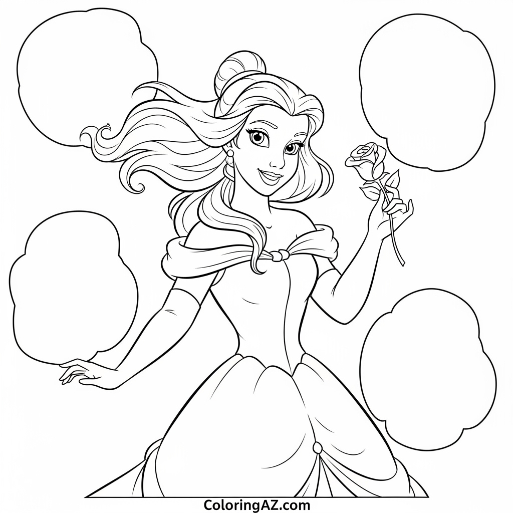 Belle meeting characters