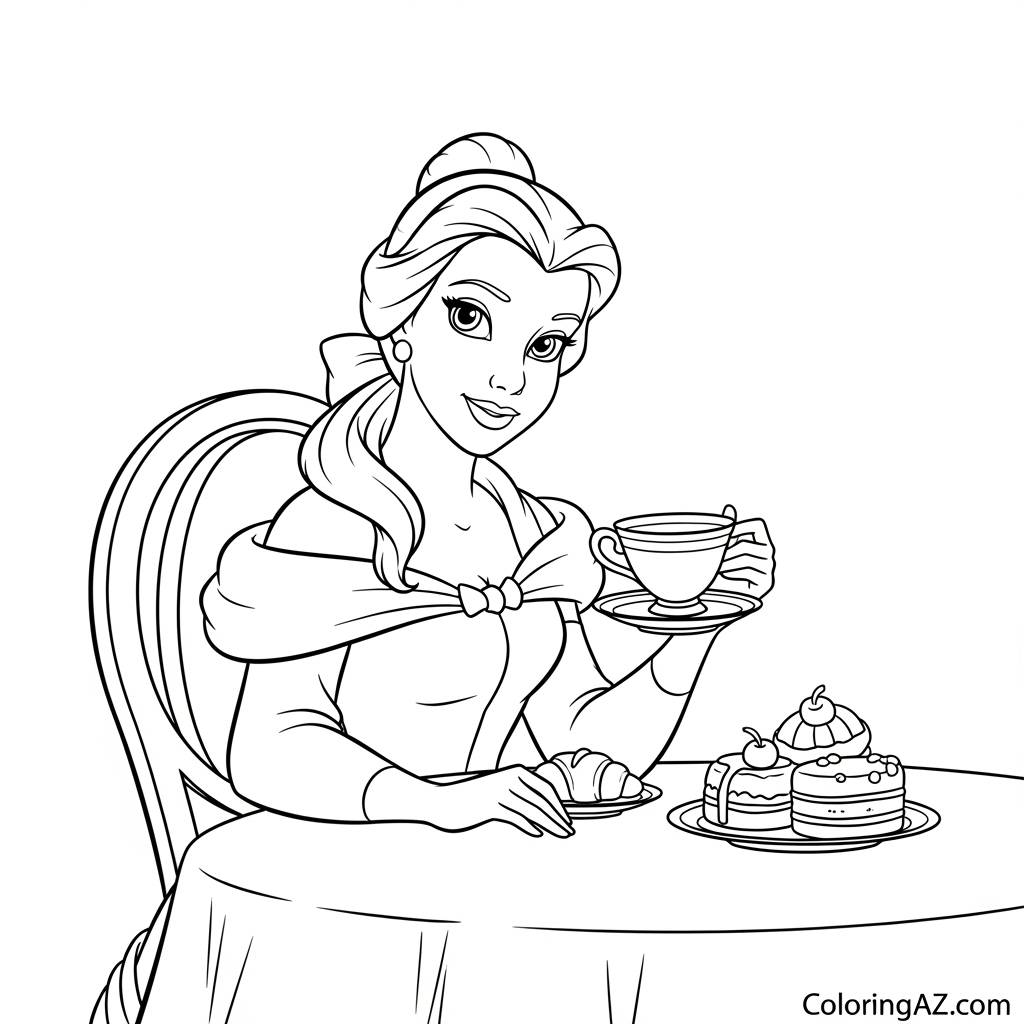 Belle with a friend