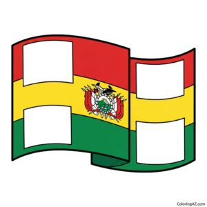 bolivia flag printable