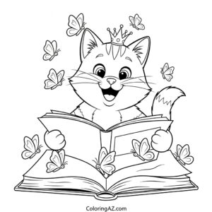 book character coloring pages