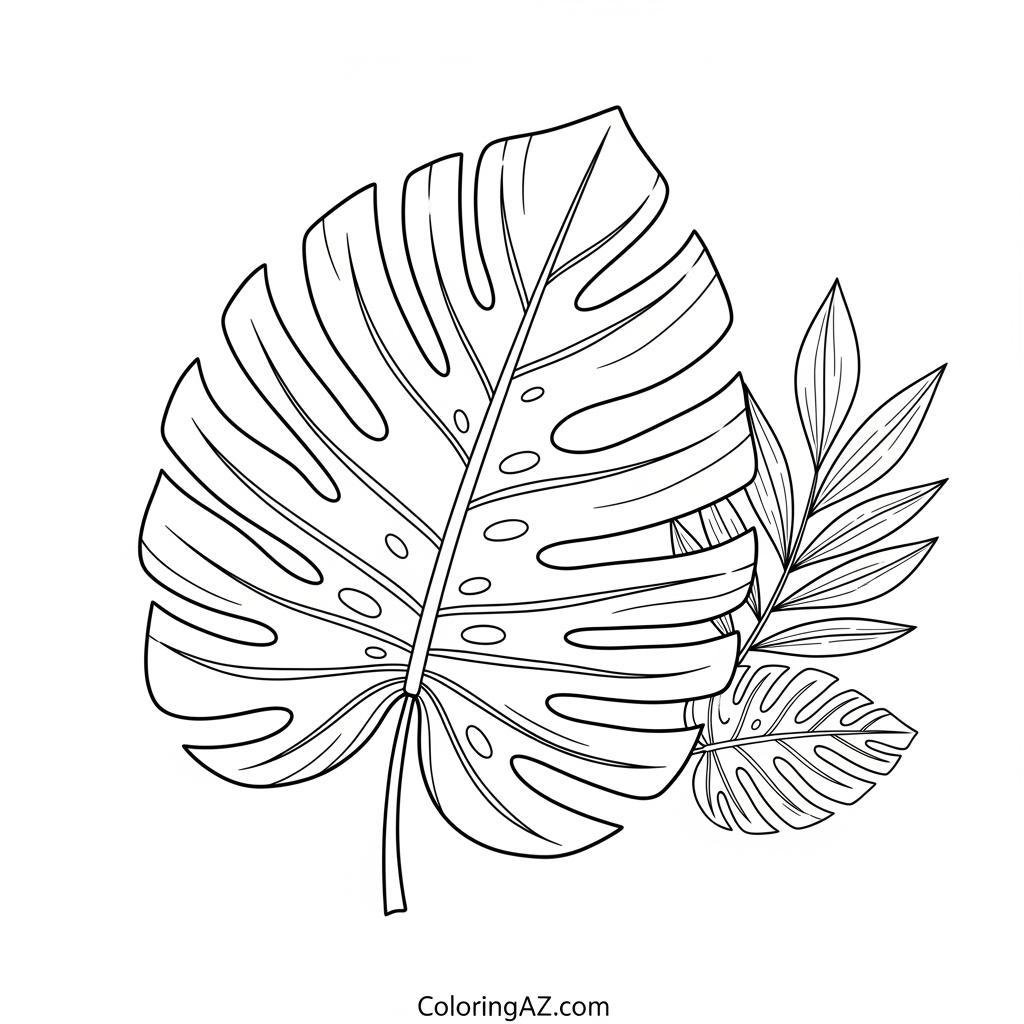 rare cactus coloring page