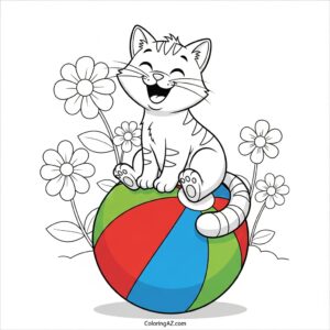 cartoon characters coloring book
