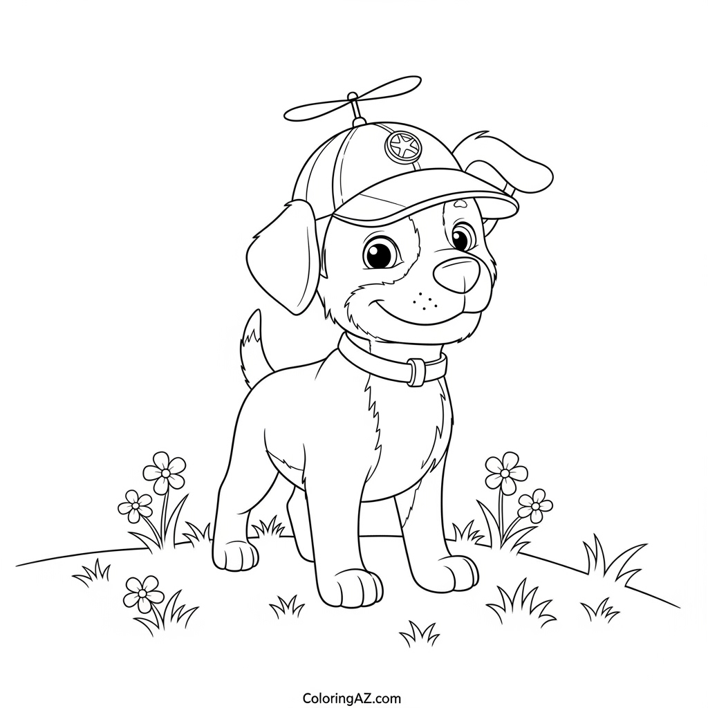 Download Free Chase Coloring Sheets