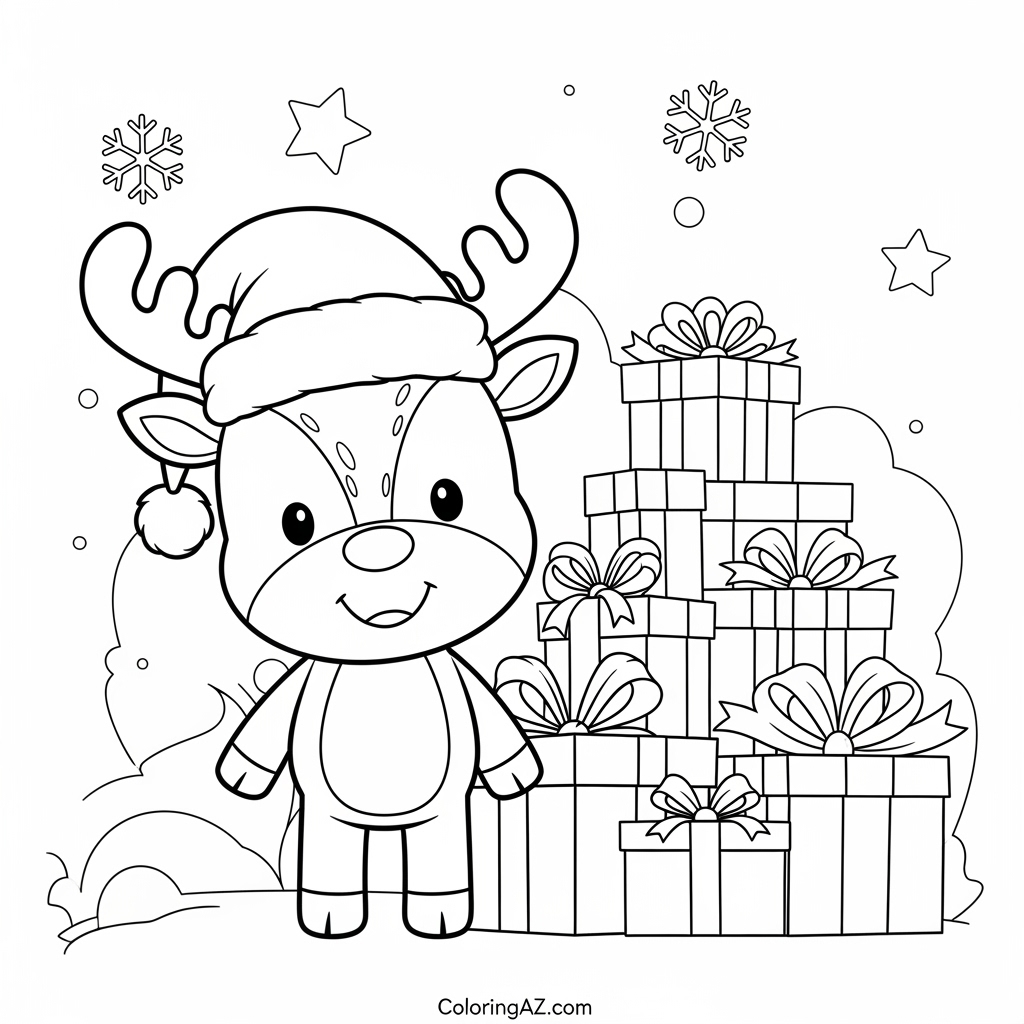 Download Free Barbie Christmas Coloring Sheets