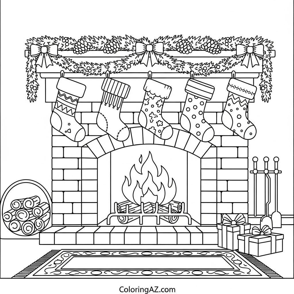 Festive Barbie Christmas Coloring Ideas