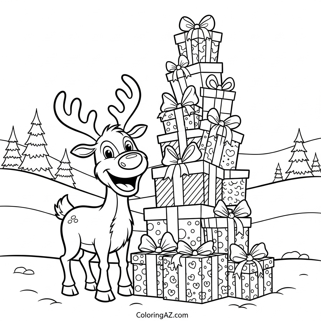 Printable Christmas Coloring Pages