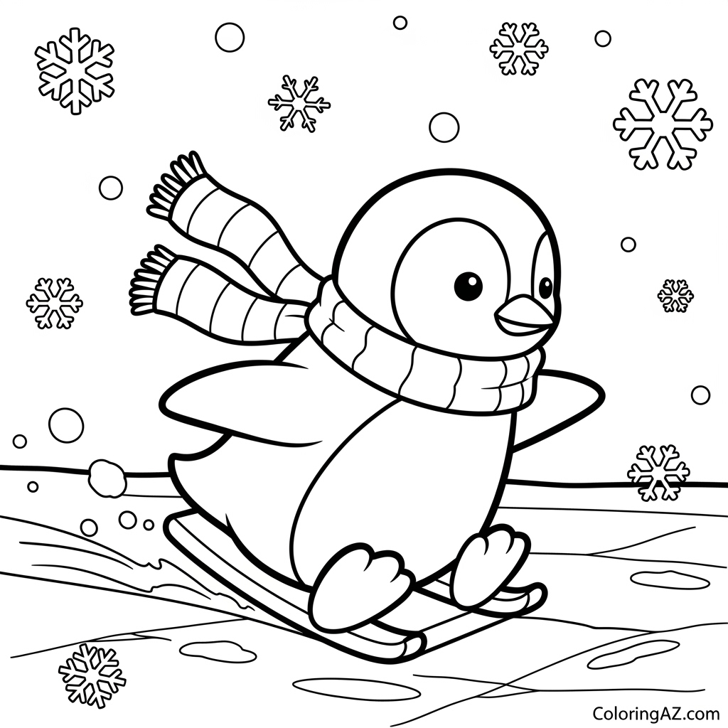 Interactive Christmas Coloring Pages Animals