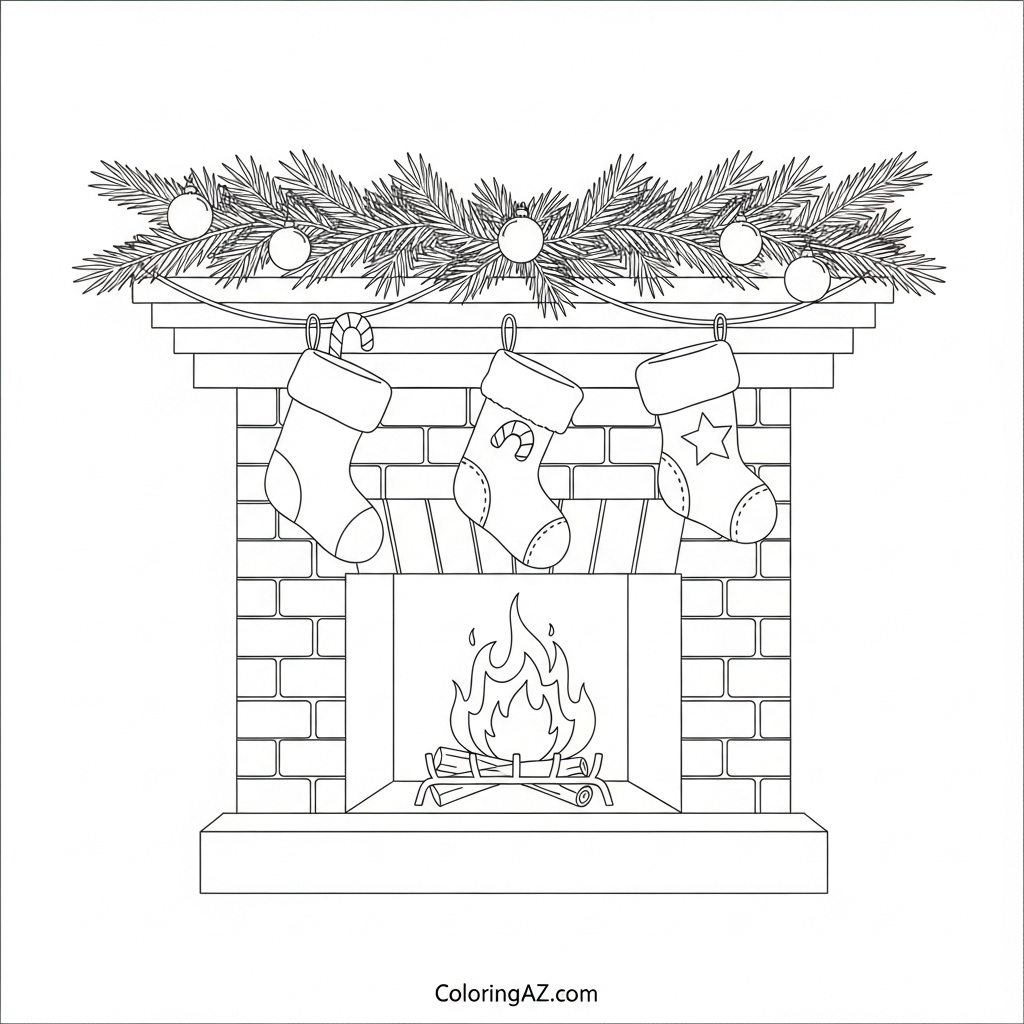 Sharing Christmas Art: Fun Coloring for Kids