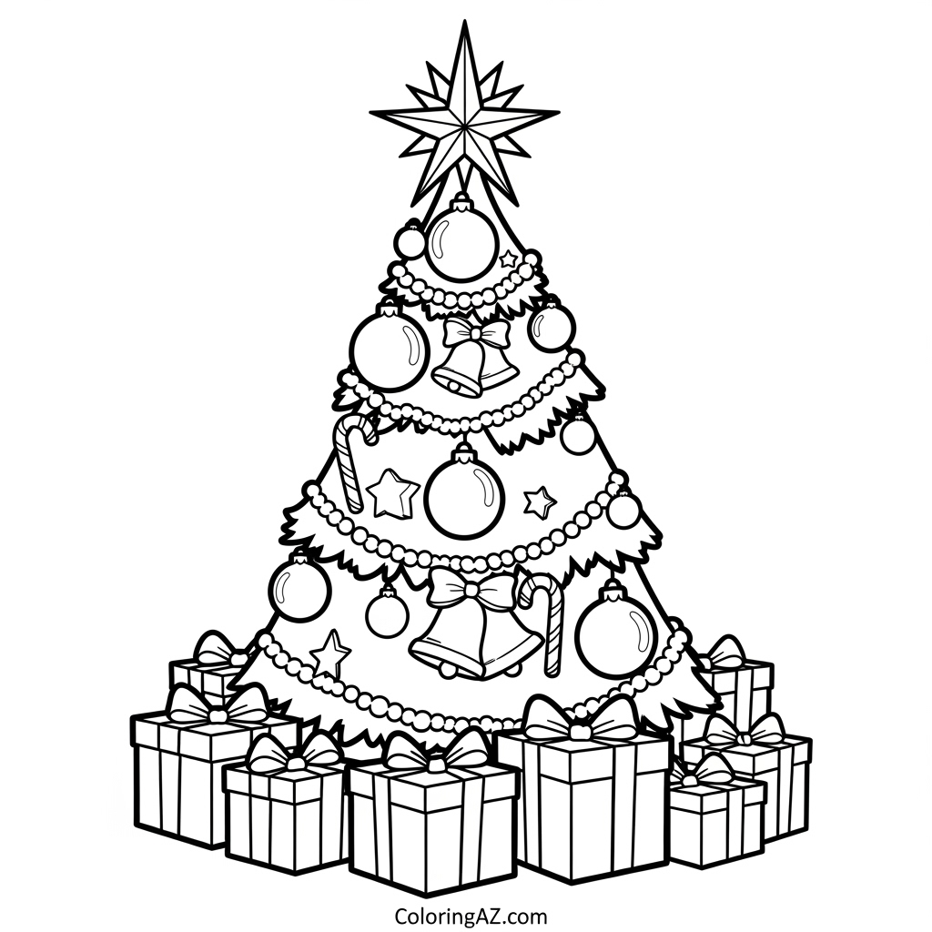 christmas list coloring pages
