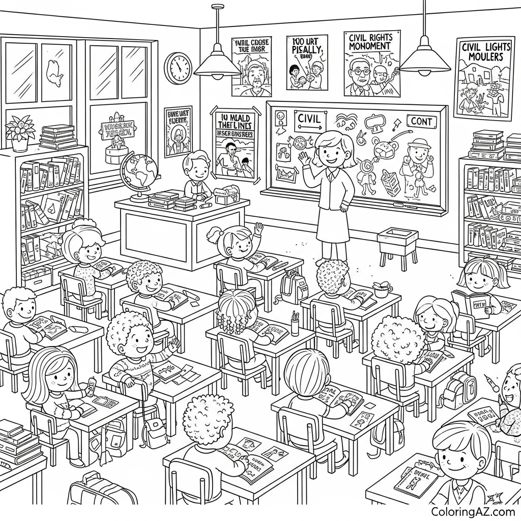 Activism Through Coloring