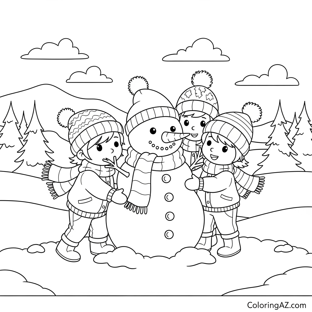 Unique Christmas Crafts and Coloring Ideas