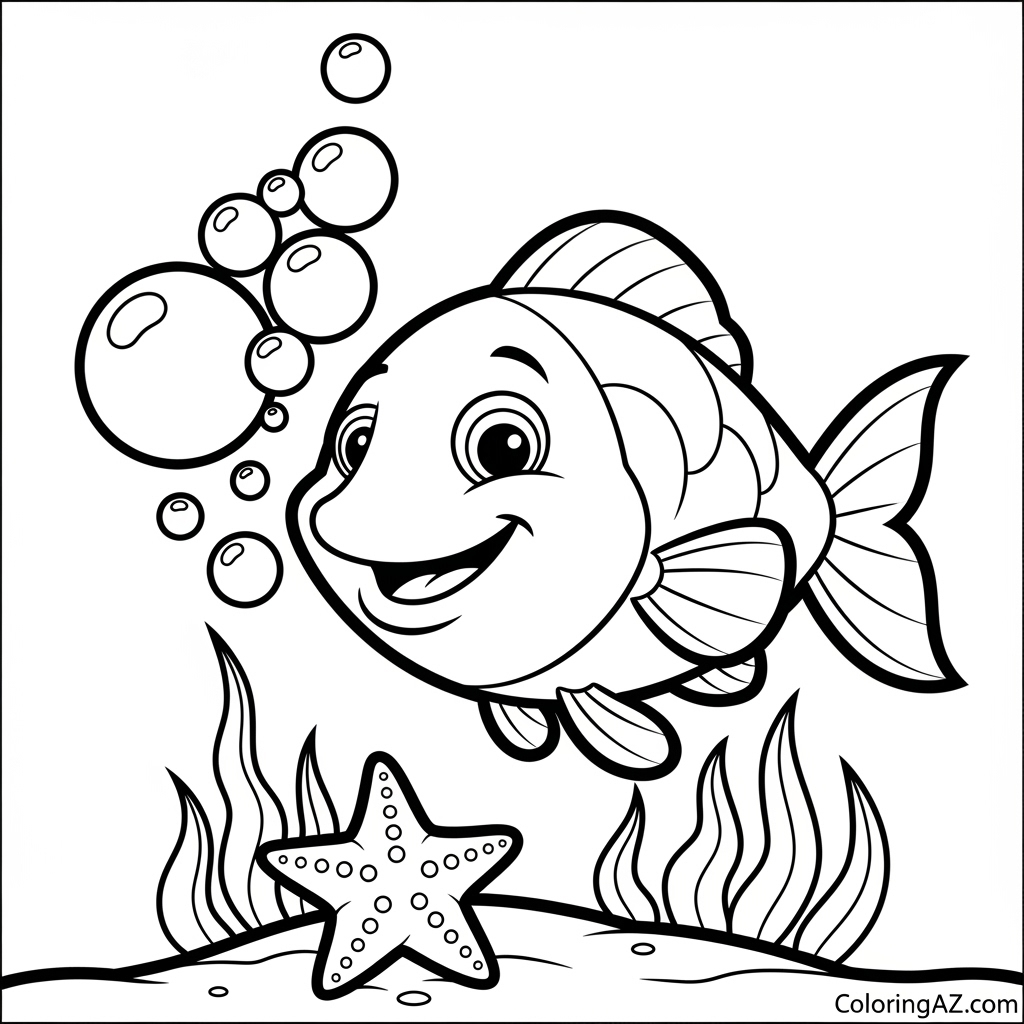 Engaging Blue Coloring Activities for Preschoolers