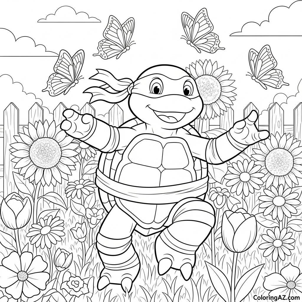 Explore Ninja Turtles Coloring Ideas