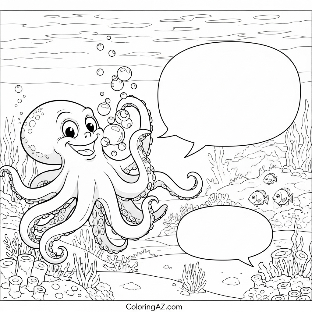 More Marine Life Coloring Pages