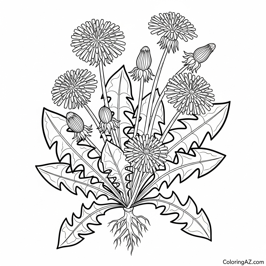 Print Your Dandelion Creations