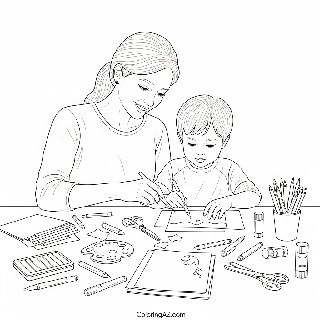 Make Memories with Family Art Projects