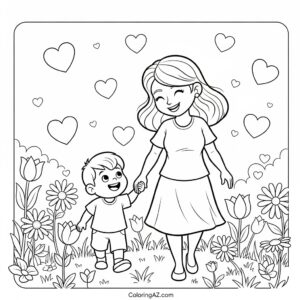 color sheets for mothers day 3