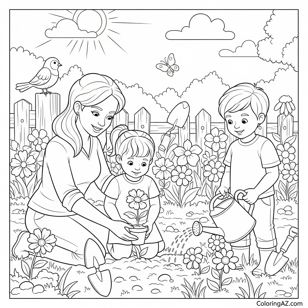 Engaging in Artistic Activities for Mother's Day