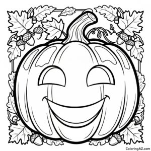 coloring book fall 8