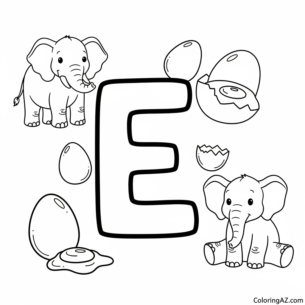Sharing Coloring by Letter Masterpieces