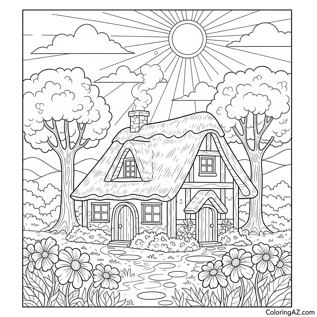 Coloring Cottage: Free Printable Coloring Pages for Kids
