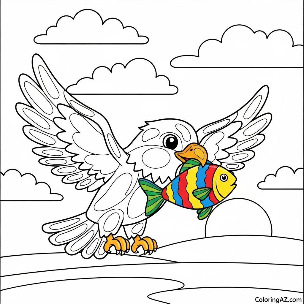 Share Your Eagle Coloring Creations