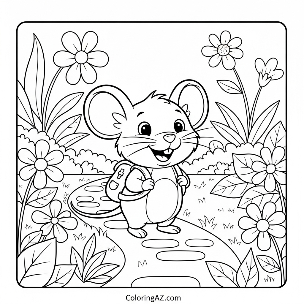 Fun Mouse Coloring Activities for Preschoolers