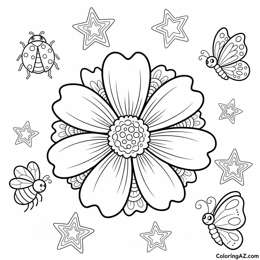 Free Printable Plant Coloring Page