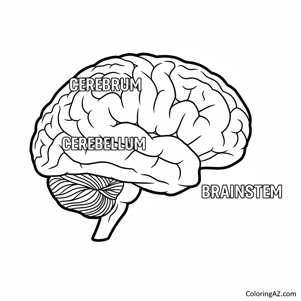 Free Anatomy Coloring Pages for Kids on ColoringAZ 5 Fun Anatomy Learning Activities for Kids