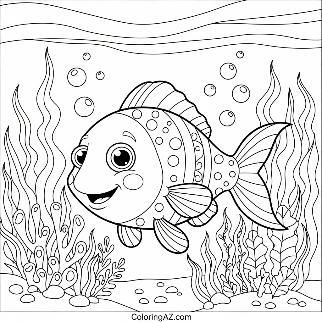 Coloring Pages Bank: Easy Coloring Activities for Children