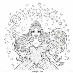 coloring pages barbie