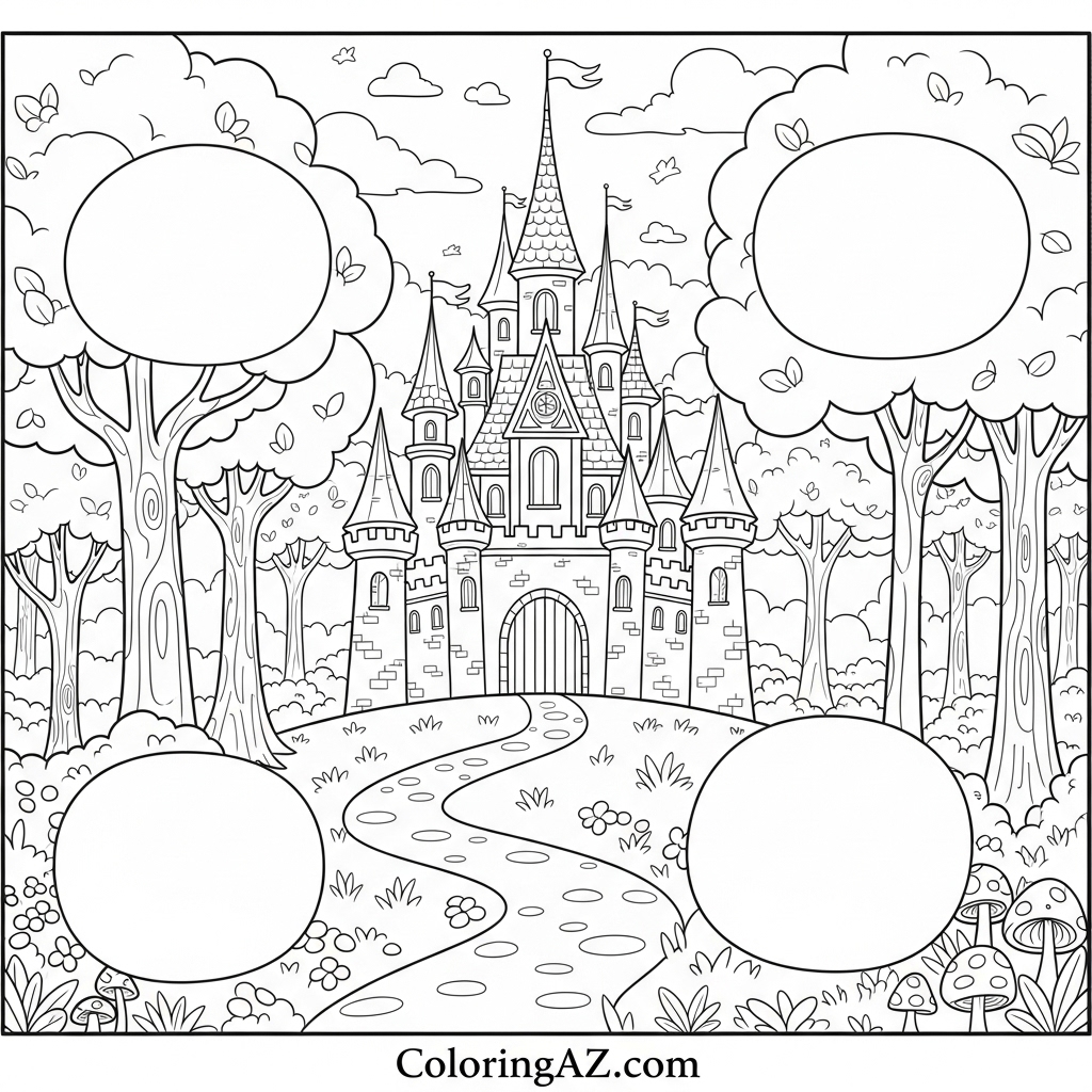 Print Your Favorite Castle and Princess Designs