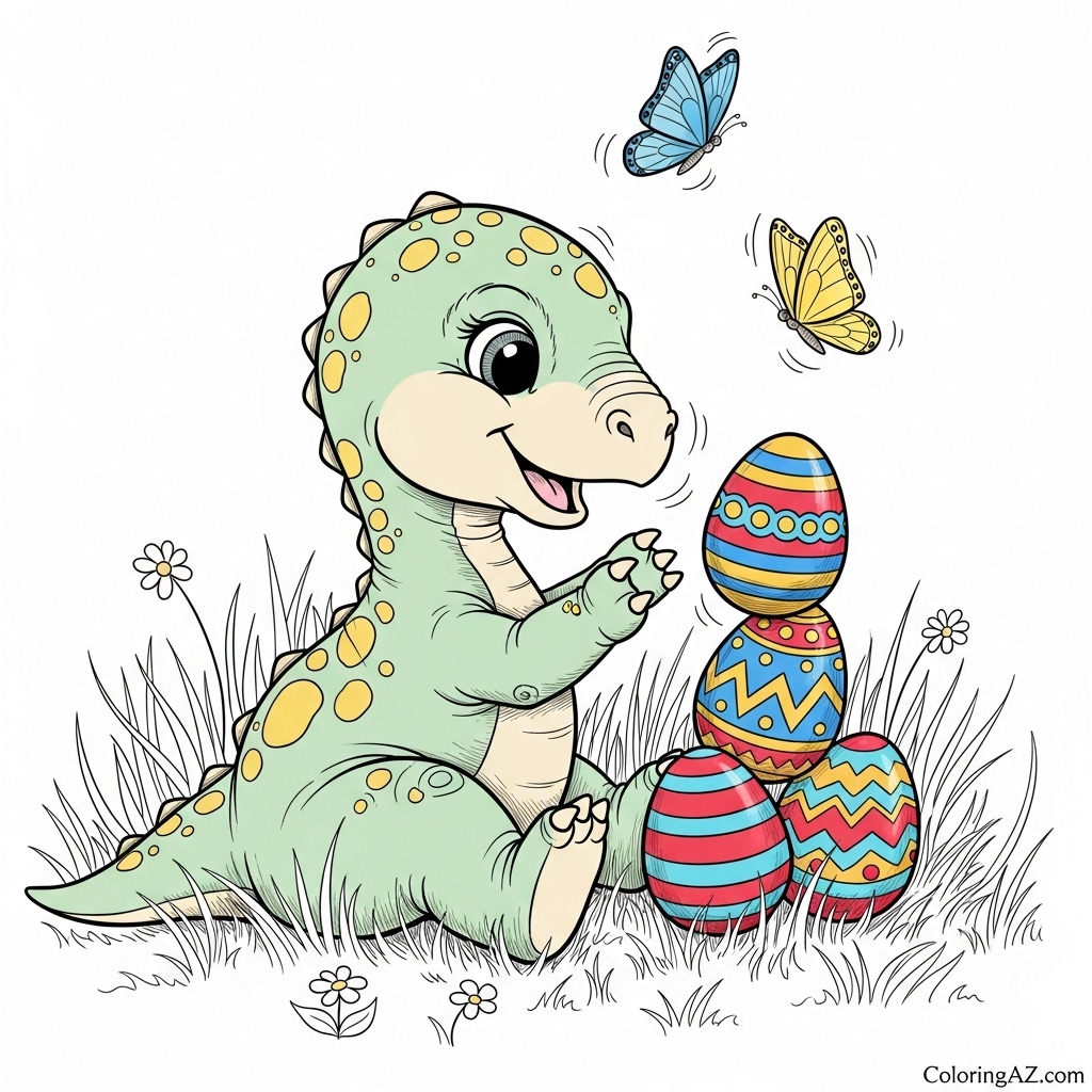 Color Online with Dinosaur King Coloring Pages
