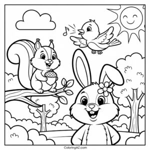 coloring pages environment